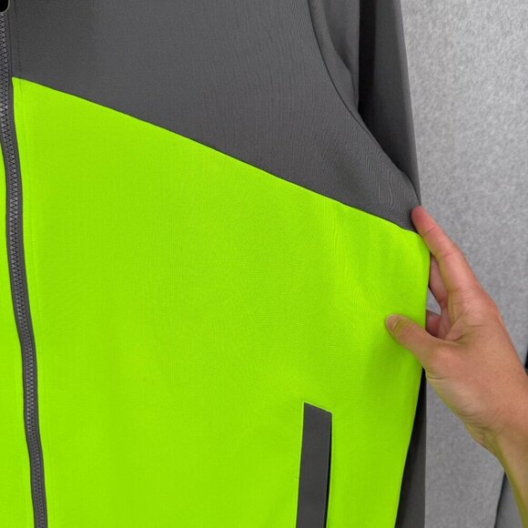 Under Armour Mens NFL Combine Full Zip Jacket Size XL Gray ColdGear Infrared - Picture 5 of 16